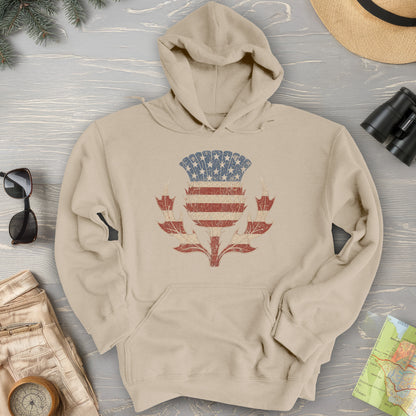 Vintage Flag Thistle Hoodie
