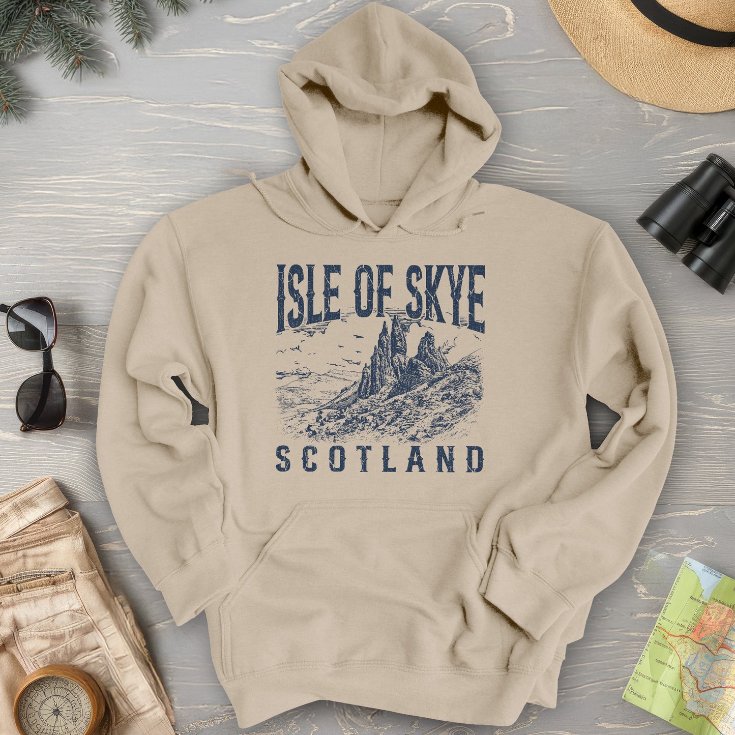 Isle of Skye Sketch Hoodie
