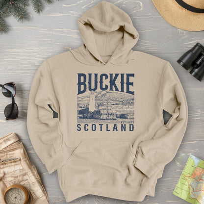 Buckie Scotland Sketch Hoodie