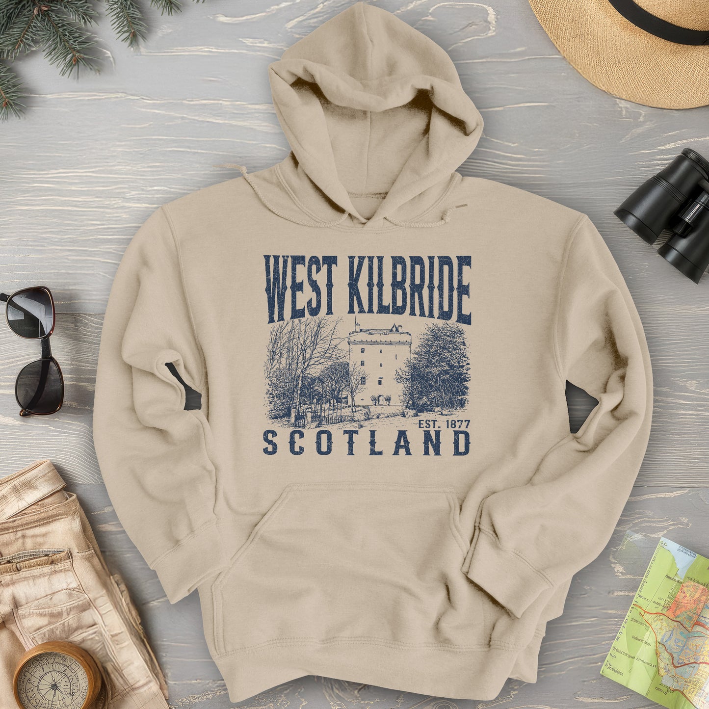 West Kilbride Sketch Hoodie