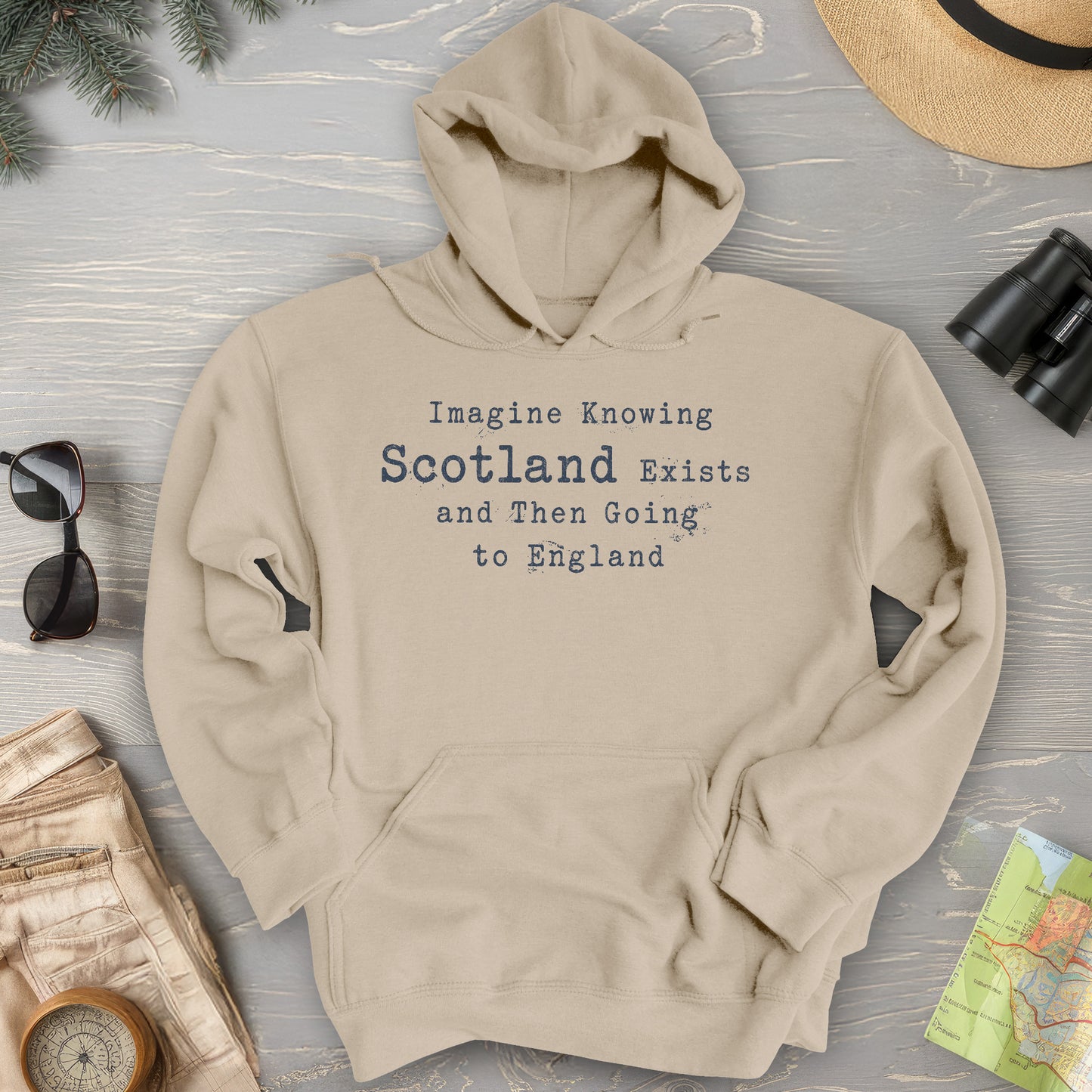 Scotland Exists Hoodie
