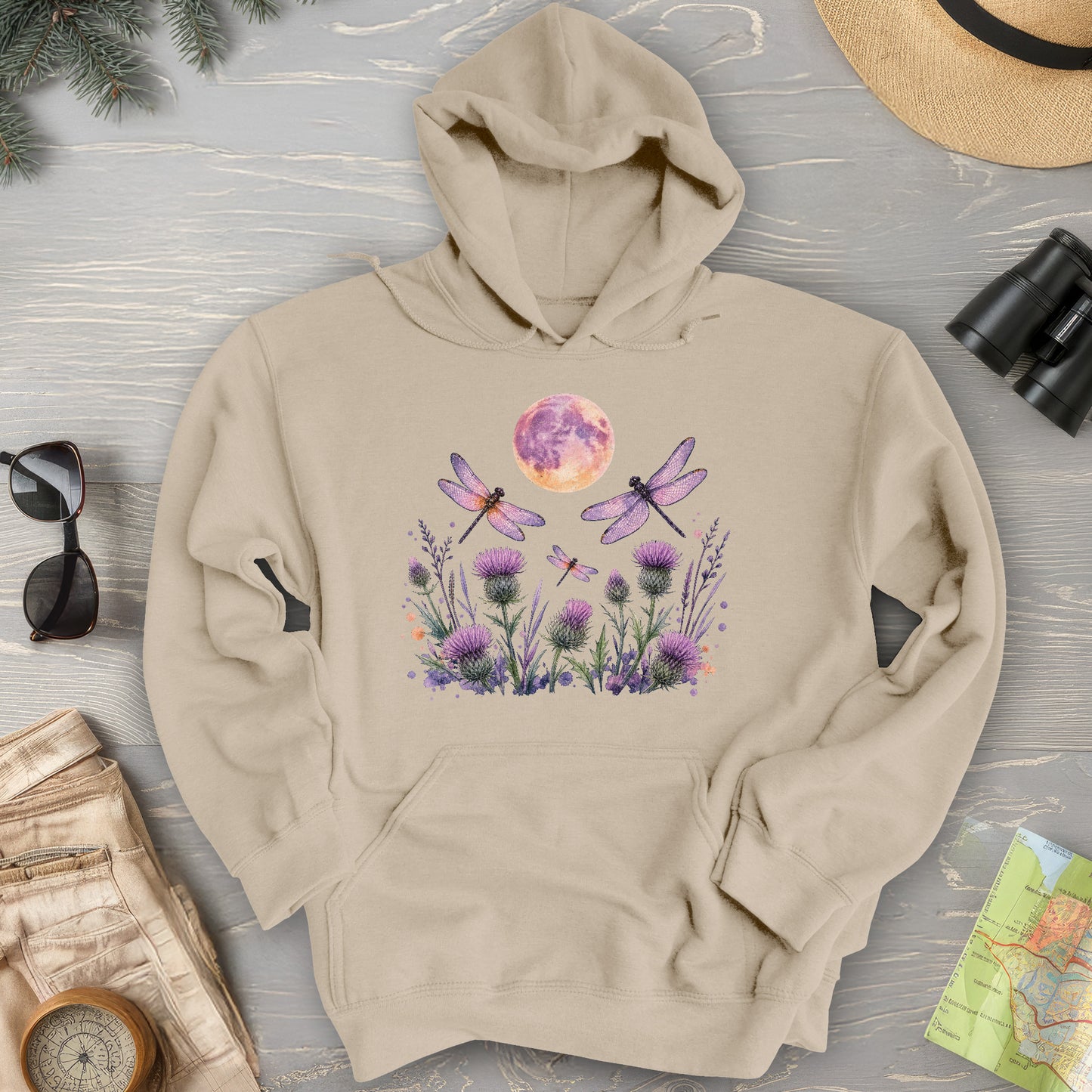 Midnight Dragonfly Hoodie