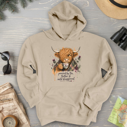 Mild Disapproval Tartan Hoodie
