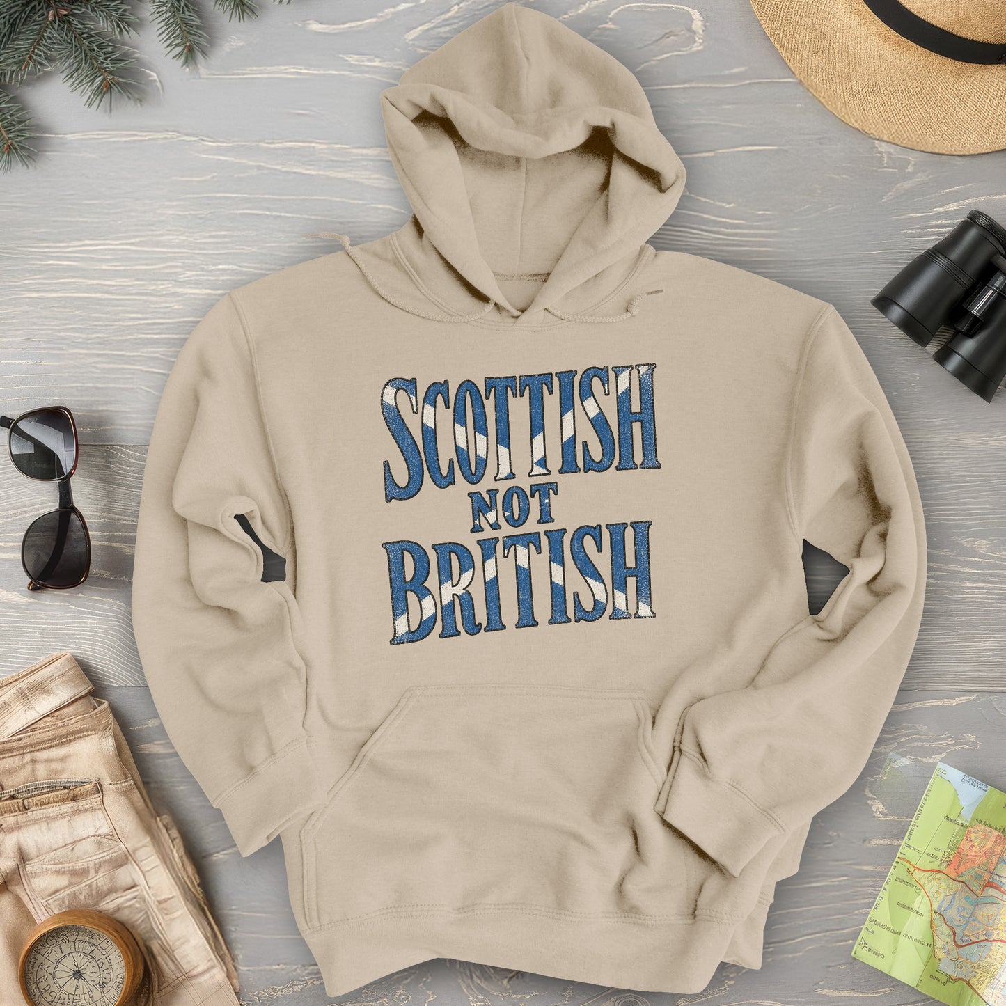 Scottish Not British Hoodie