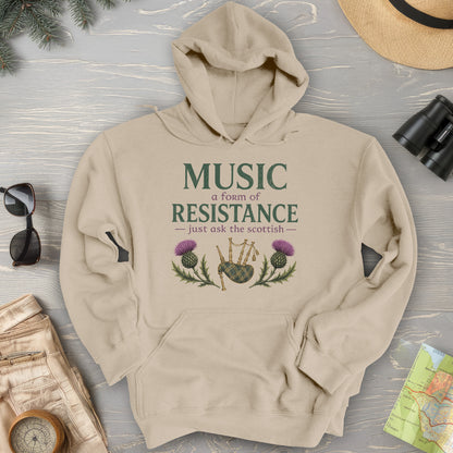 Music Resistance Scottish Hoodie