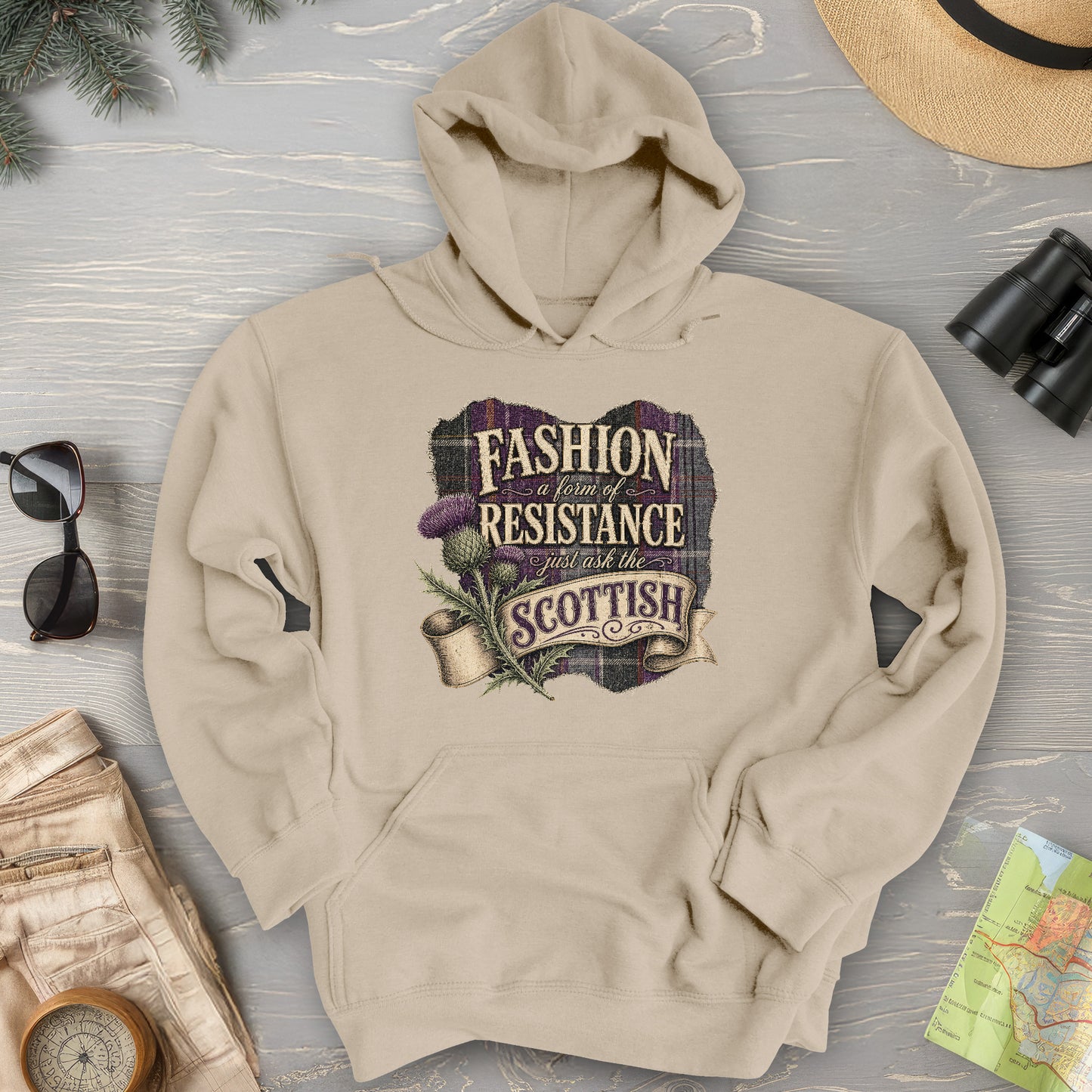 Fashion Resistance Scottish Hoodie