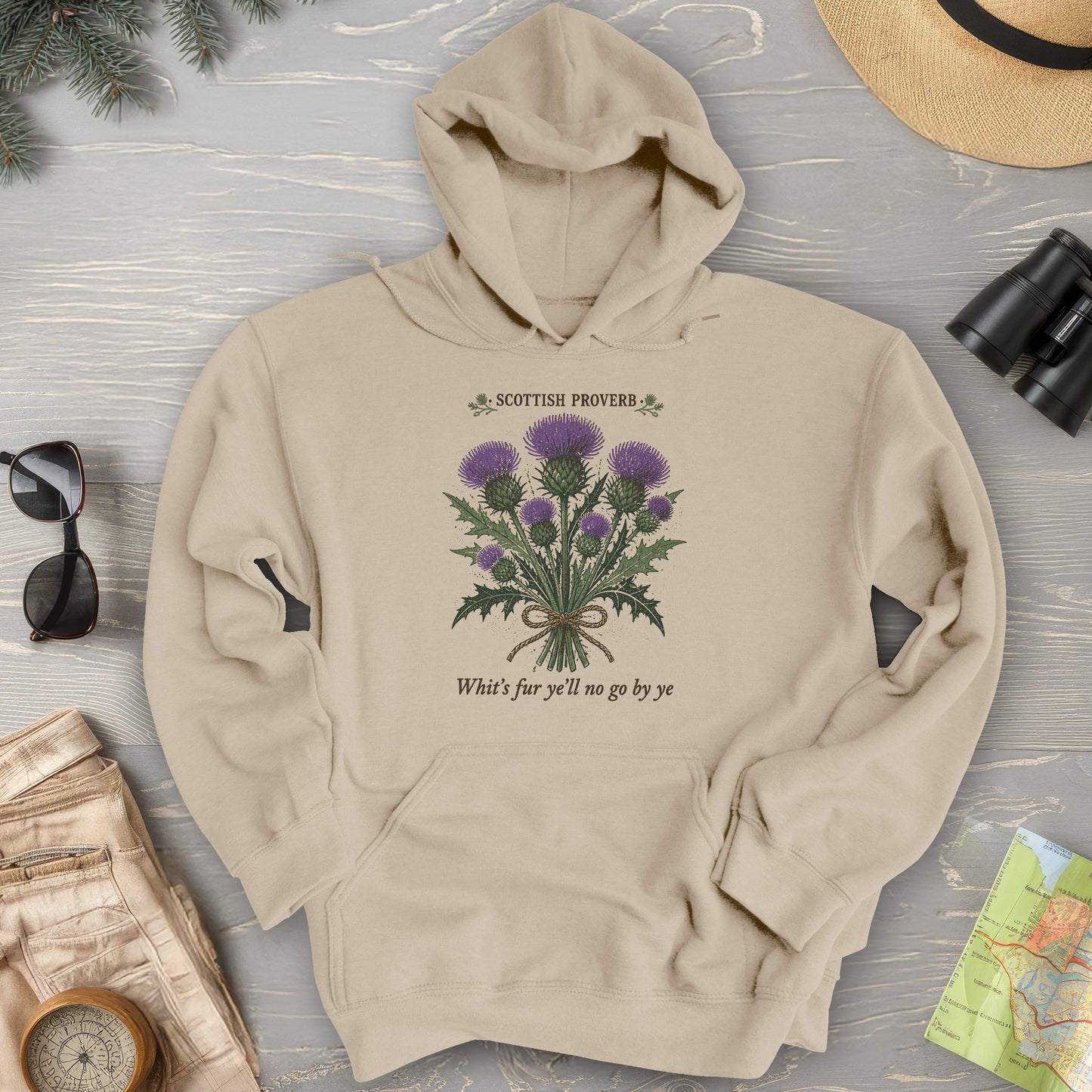 Scottish Proverb By Ye Hoodie