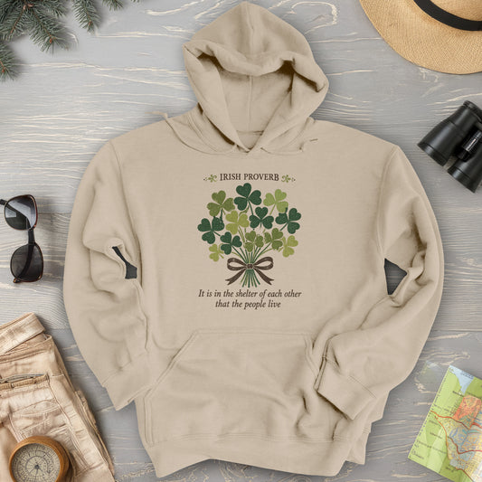 Irish Proverb Shelter Hoodie