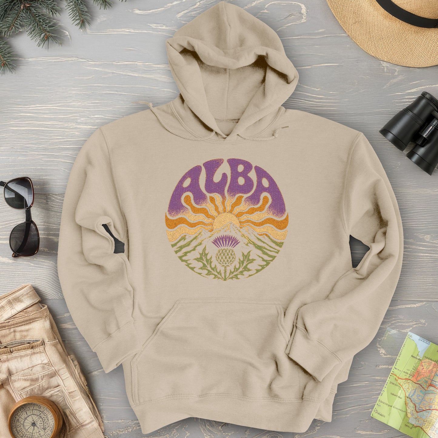 Alba Groovy Sunrise Hoodie