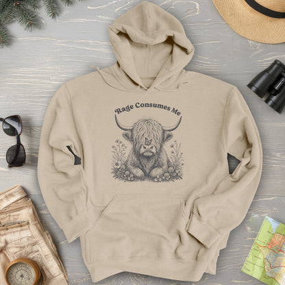 Raging Coo Monogram Hoodie