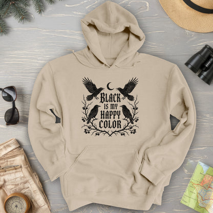 Crow Happy Color Hoodie