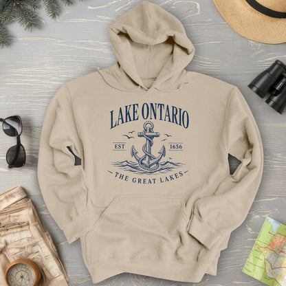 Lake Ontario Anchor Hoodie