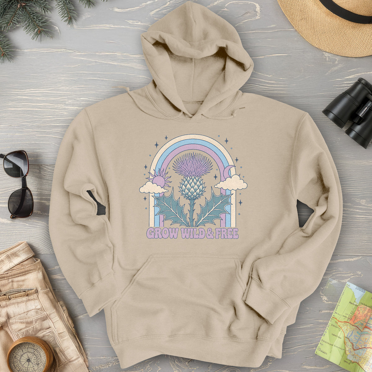 Wild & Free Thistle Hoodie
