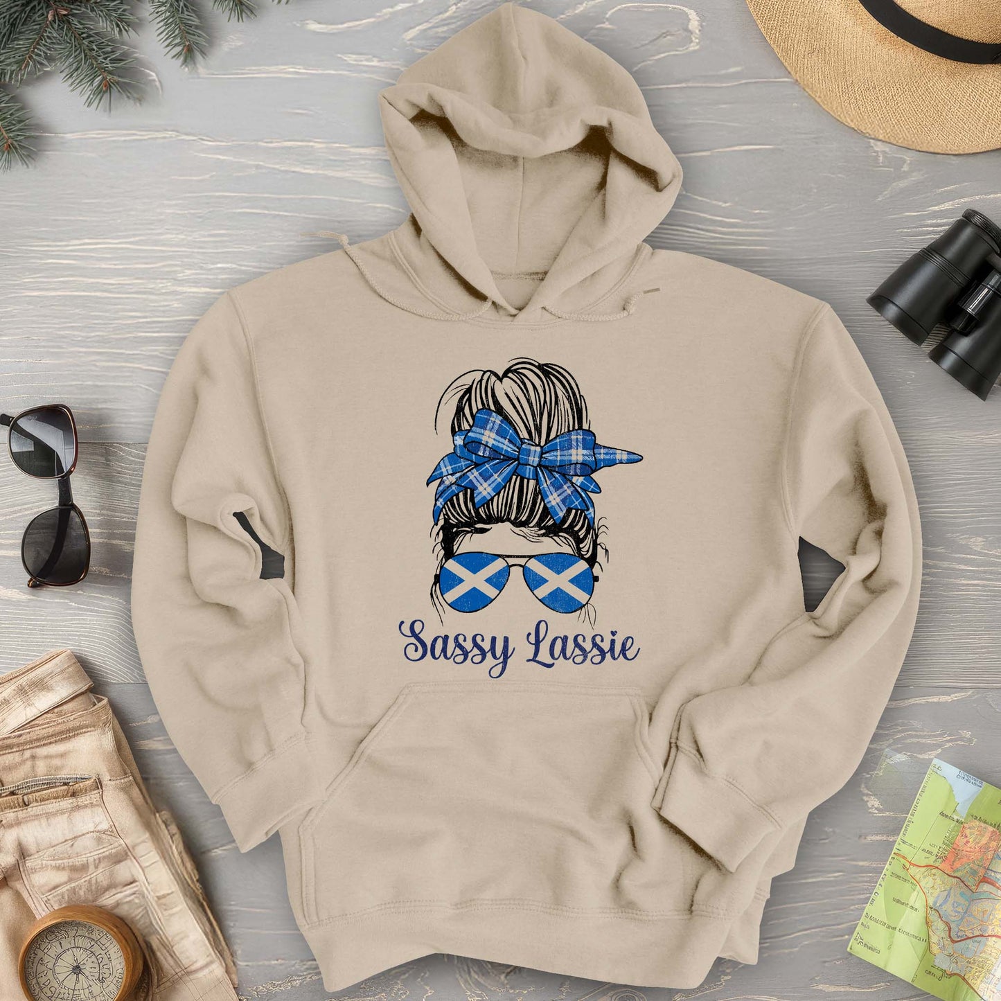 Scottish Sassy Lassy Hoodie
