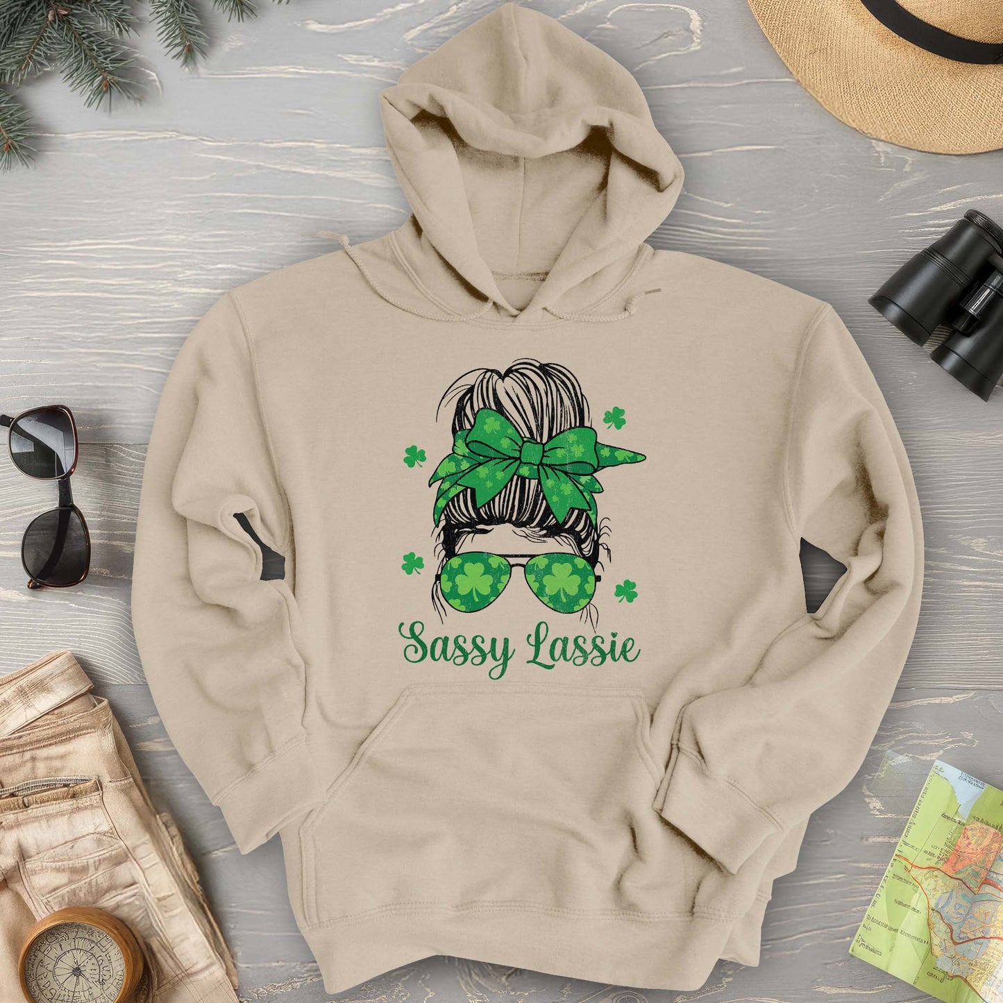 Irish Sassy Lassy Hoodie