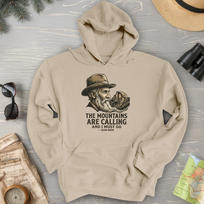 John Muir Mountains Hoodie