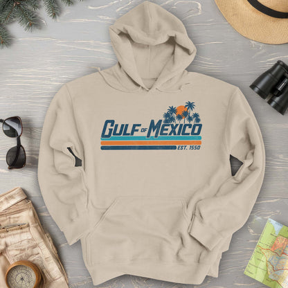 Bargain Bin Overstock! Gulf of Mexico Retro Stripe Hoodie