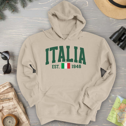 Italia Varsity Flag Hoodie