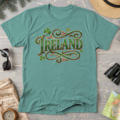Ireland Glitter Pop Comfort Colors T-shirt