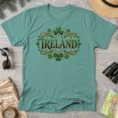 Ireland Shamrock Emblem Comfort Colors T-shirt