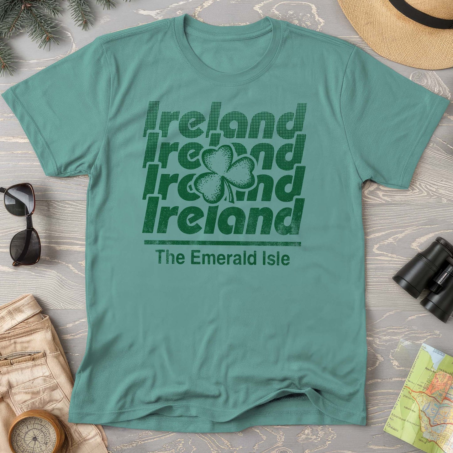 Ireland Retro Echo T-shirt