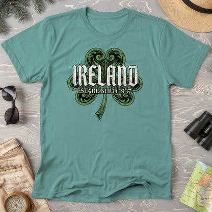 Ireland Gothic Shamrock T-shirt