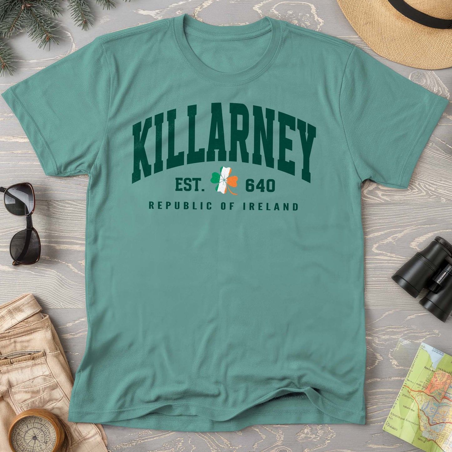 Killarney Varsity Flag T-shirt