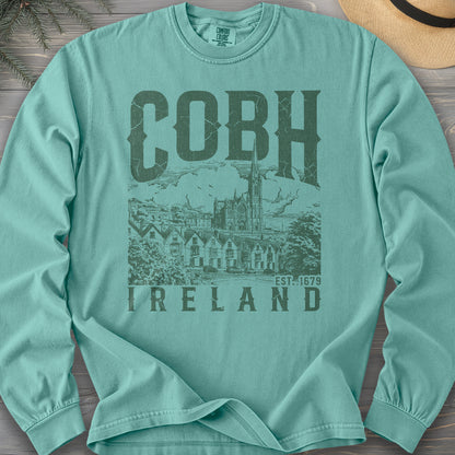 Cobh Ireland Sketch Long Sleeve Shirt