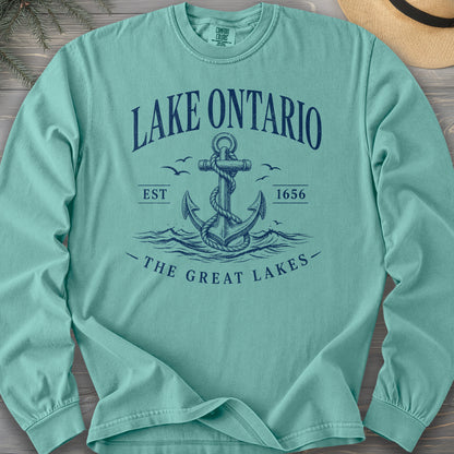 Lake Ontario Anchor Long Sleeve Shirt