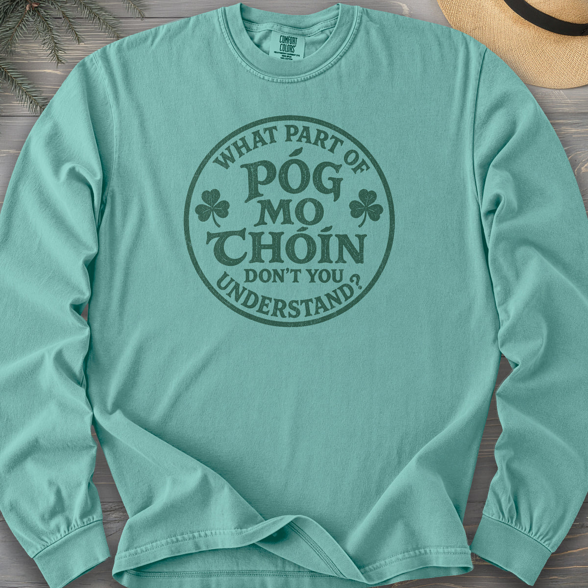 Pog Mo Thoin Badge Comfort Colors 6014 Long Sleeve