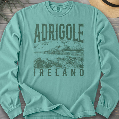 Adrigole Ireland Sketch Comfort Colors 6014 Long Sleeve
