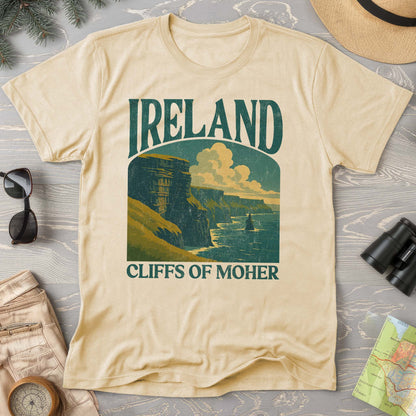 Ireland Cliffs of Moher "Big and Bold" Comfort Colors T-Shirt
