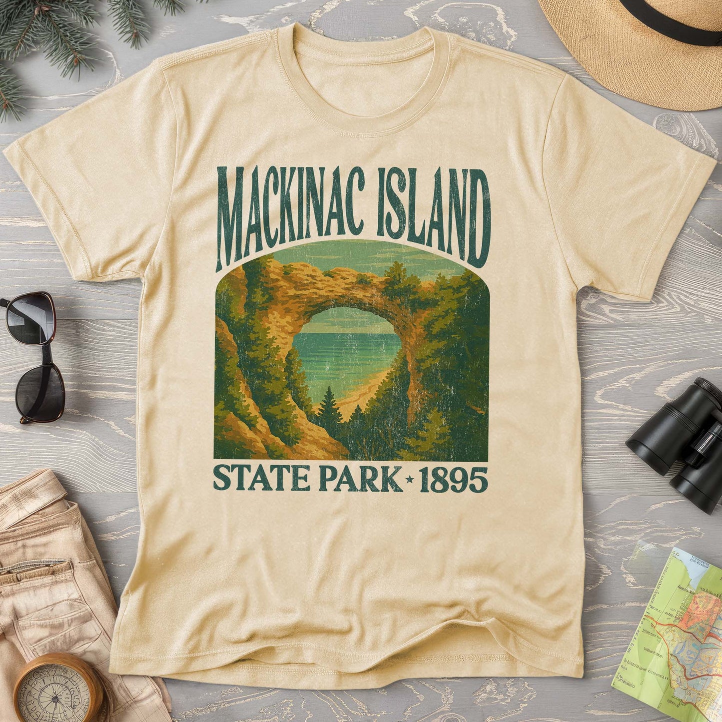 Mackinac Island State Park "Big and Bold" Comfort Colors T-Shirt