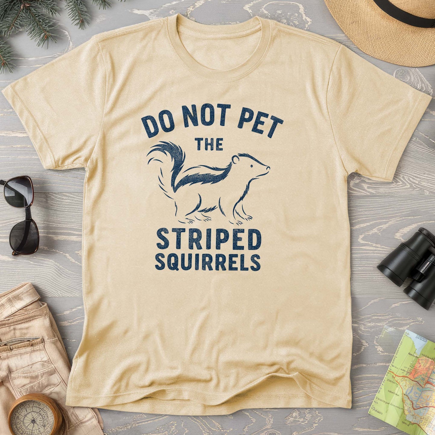 Do Not Pet the Striped Squirrels Comfort Colors T-Shirt