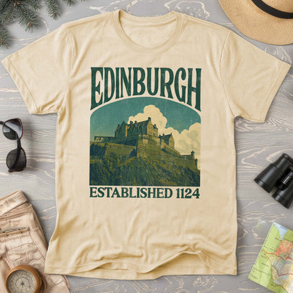Edinburgh Scotland "Big and Bold" Comfort Colors T-Shirt