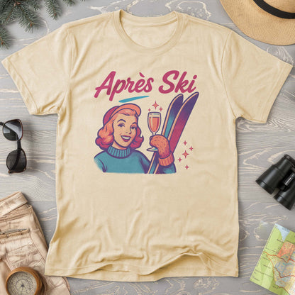 Apres Ski Retro 1950's Comfort Colors T-Shirt