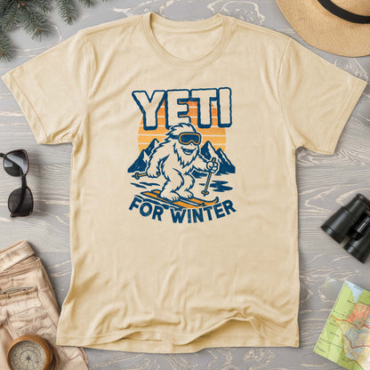 Yeti for Winter Comfort Colors T-Shirt