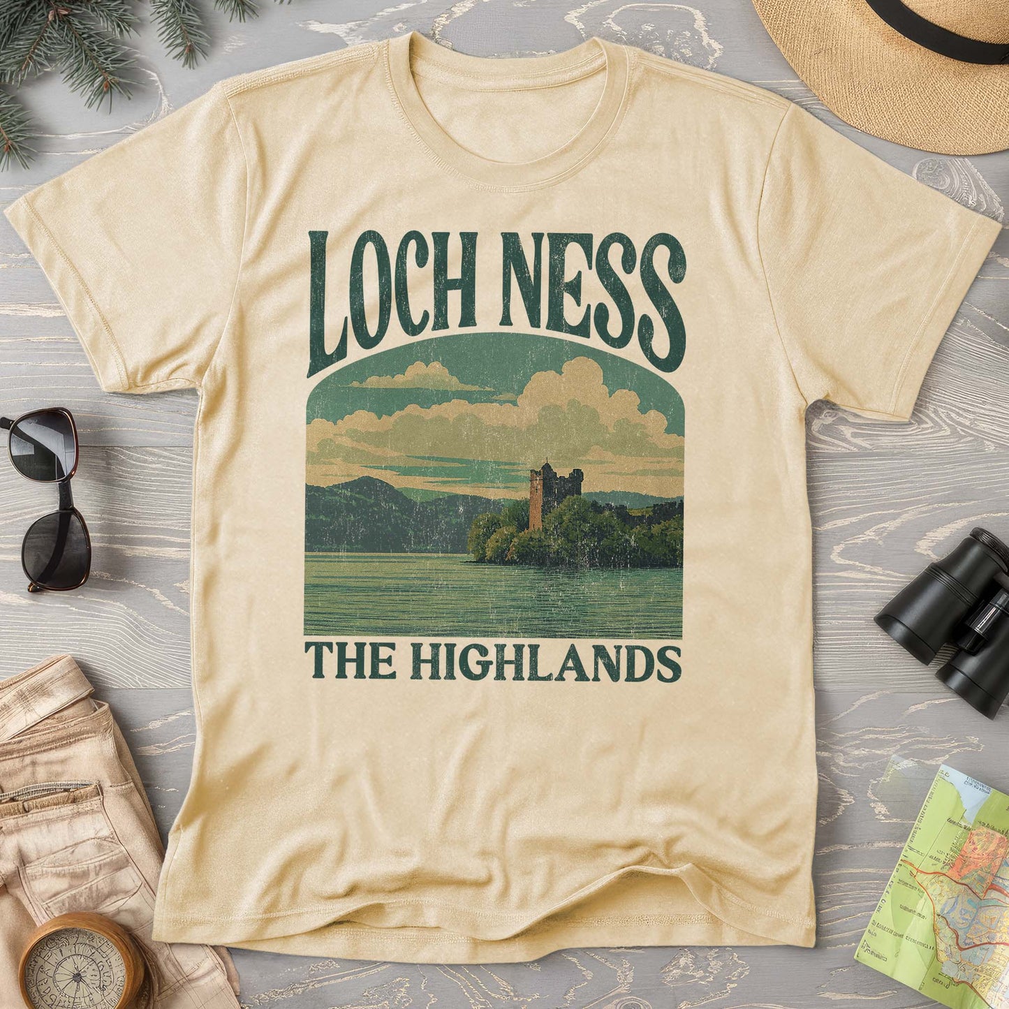 Loch Ness "Big and Bold" Comfort Colors T-Shirt
