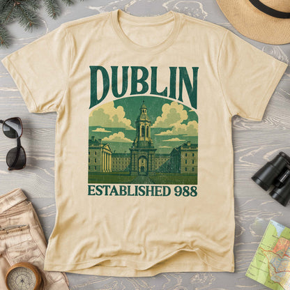 Dublin Ireland "Big and Bold" Comfort Colors T-Shirt