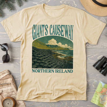 Giants Causeway Northern Ireland "Big and Bold" Comfort Colors T-Shirt