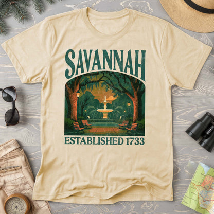 Savannah Georgia "Big and Bold" Comfort Colors T-Shirt