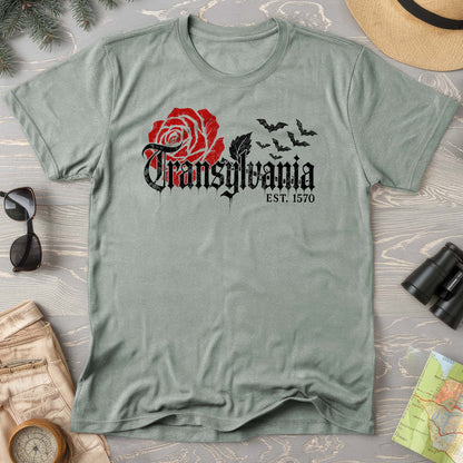 Transylvania Gothic Rose Comfort Colors T-Shirt
