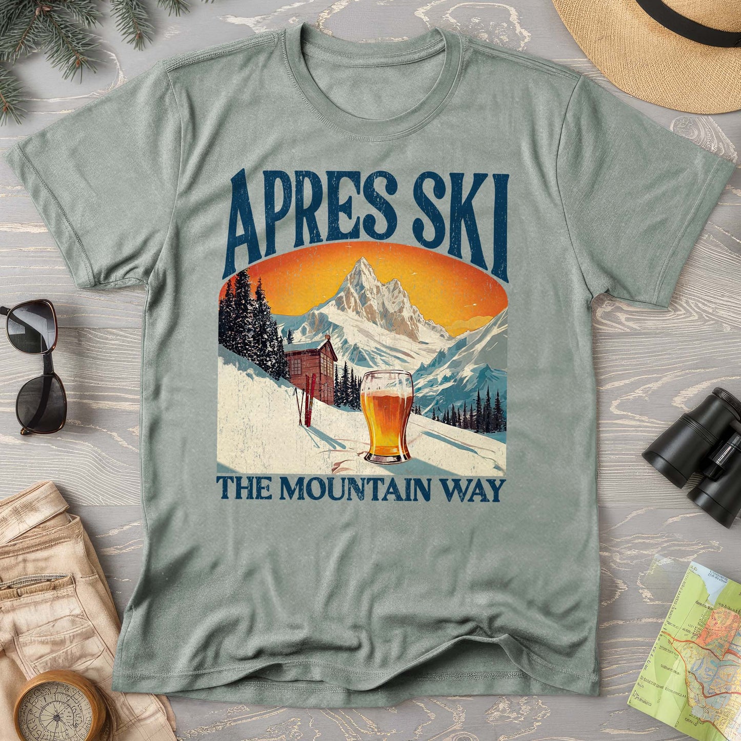 Apres Ski "Big and Bold" Comfort Colors T-Shirt