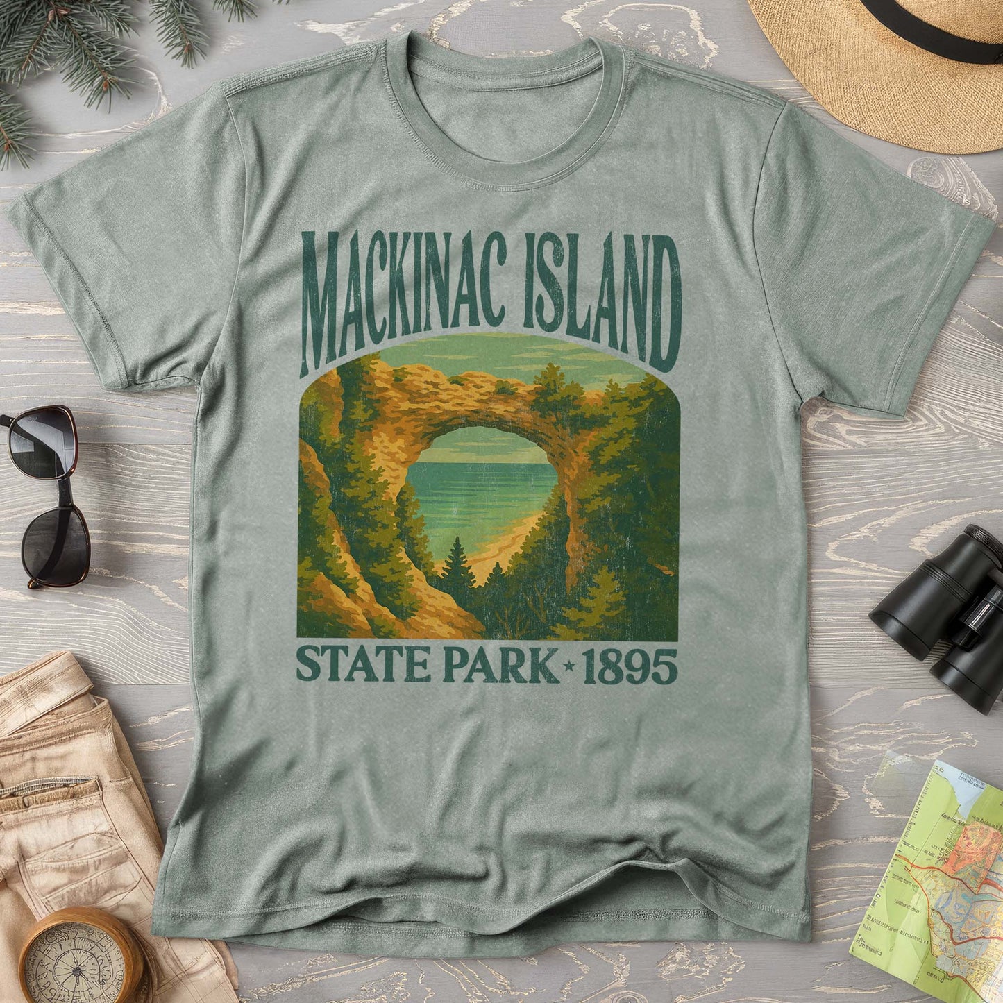Mackinac Island State Park "Big and Bold" Comfort Colors T-Shirt
