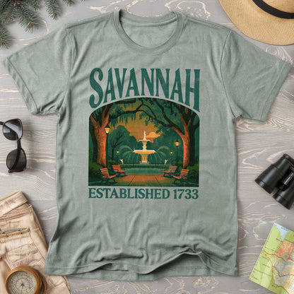 Savannah Georgia "Big and Bold" Comfort Colors T-Shirt