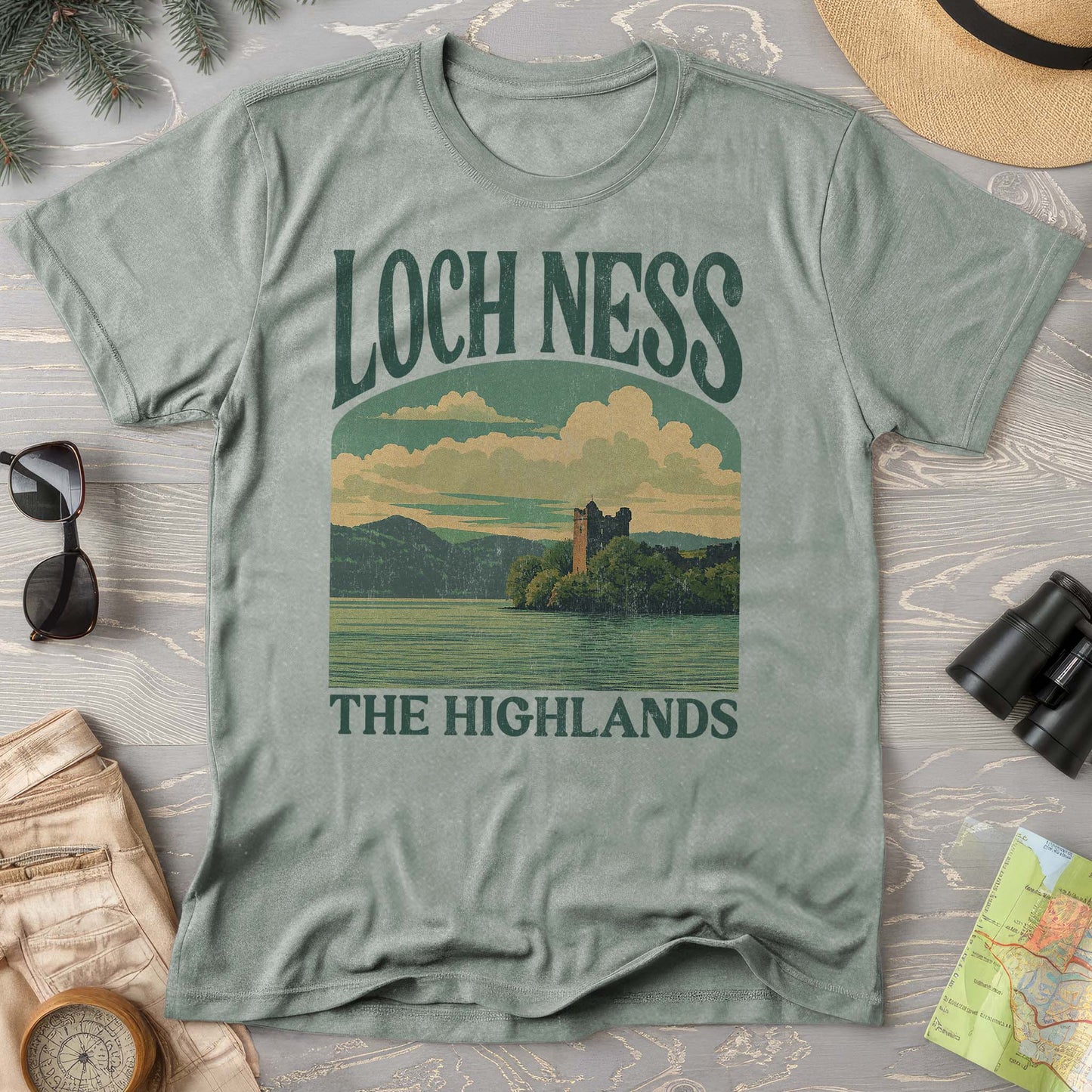 Loch Ness "Big and Bold" Comfort Colors T-Shirt