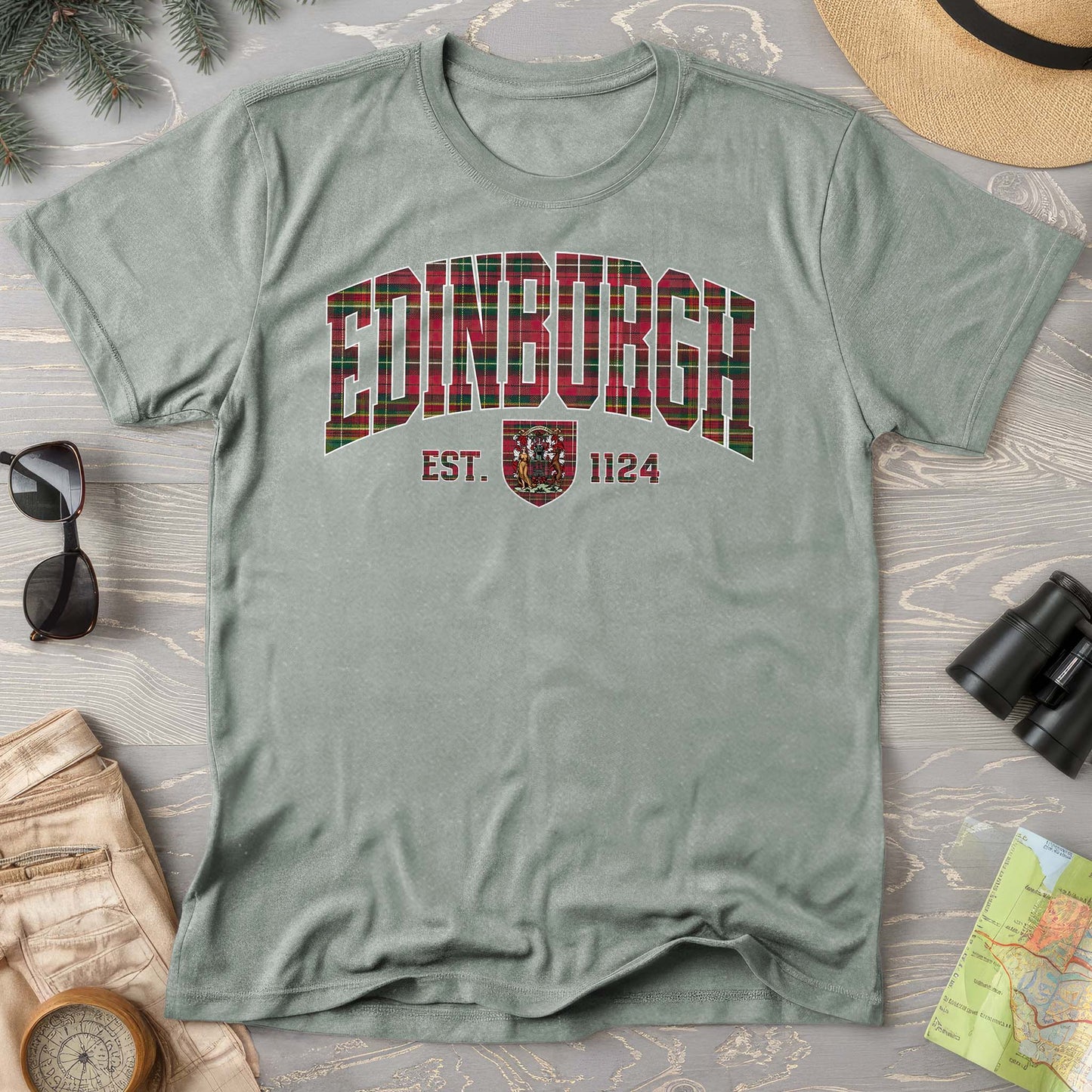 Edinburgh Varsity Comfort Colors T-Shirt