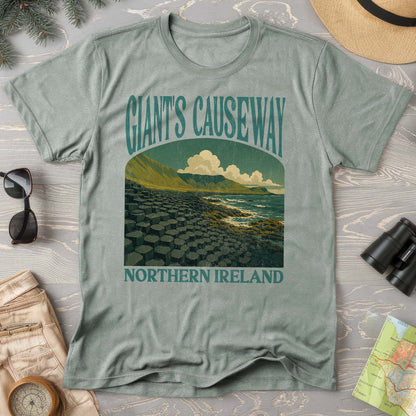 Giants Causeway Northern Ireland "Big and Bold" Comfort Colors T-Shirt