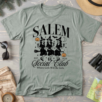 Salem Social Club Retro 50's Comfort Colors T-Shirt