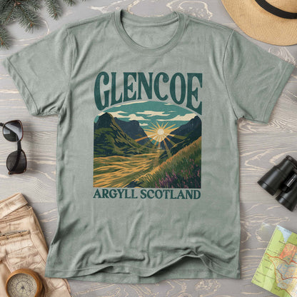 Glencoe Scotland "Big & Bold" Comfort Colors T-Shirt